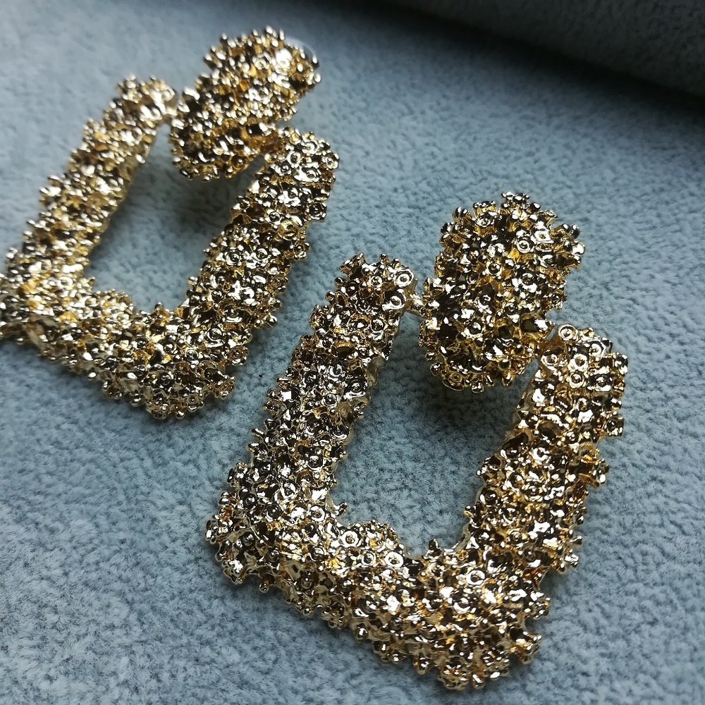 Gold Chunky Earrings
